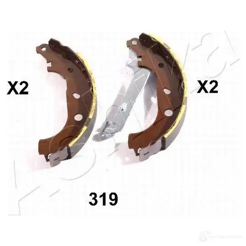 Тормозные колодки ASHIKA 8033001913644 0S 35RT 2116346 55-03-319