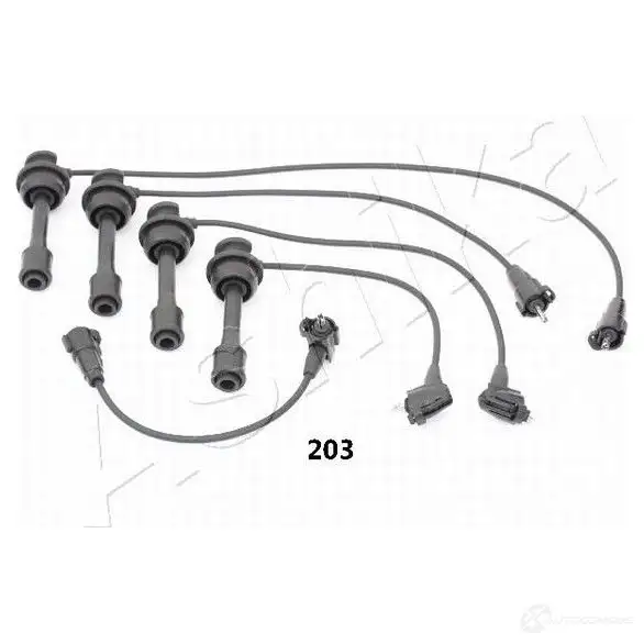 Высоковольтные провода зажигания ASHIKA 2WW HIW 8033001806519 2109267 132-02-203
