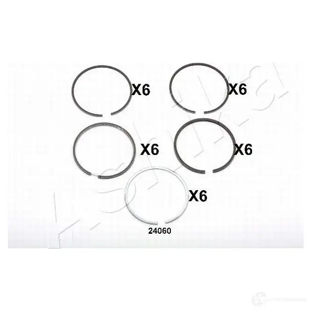 Поршневое кольцо ASHIKA 2112062 Q3IES8 34-24060 34-24 060