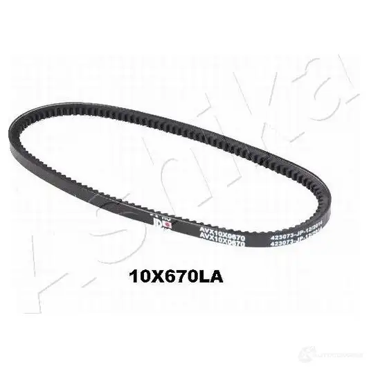 Приводной ремень клиновой ASHIKA QKHA 6KG 109-10X670LA 2106114 8033001972924