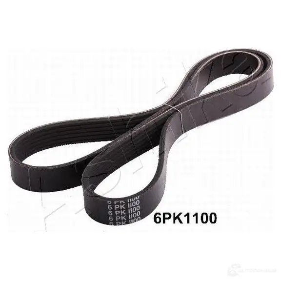 Приводной ремень поликлиновой ASHIKA 8033001970203 112-6PK1100 2107186 XJ6 H6P