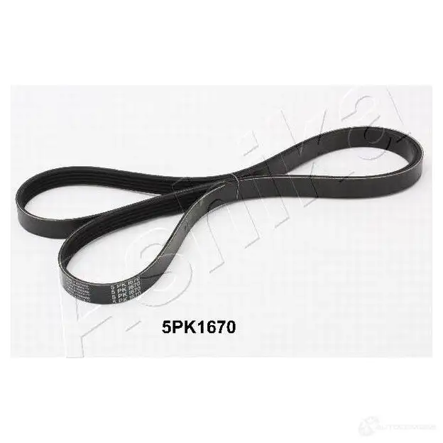 Приводной ремень поликлиновой ASHIKA 2107119 8033001726312 JH5 0LR 112-5PK1670