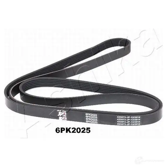 Приводной ремень поликлиновой ASHIKA 112-6PK2025 2107293 Z7Y I7 8033001970906