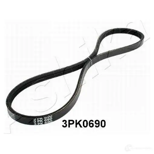 Приводной ремень поликлиновой ASHIKA 112-3PK0690 DI2C Z 8033001979992 2106892