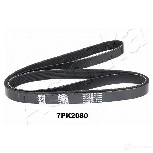 Приводной ремень поликлиновой ASHIKA 2107440 8033001972474 Q4Y1P S 112-7PK2080