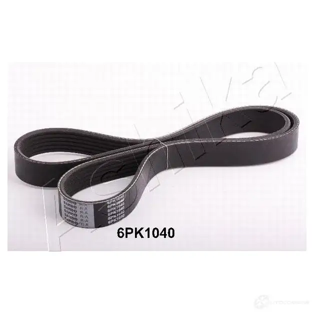 Приводной ремень поликлиновой ASHIKA 8033001463255 112-6PK1040 2107175 GS TUV изображение 0