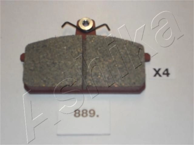 Тормозные колодки дисковые, комплект ASHIKA 6231034 50-08-889 ET7K5 1