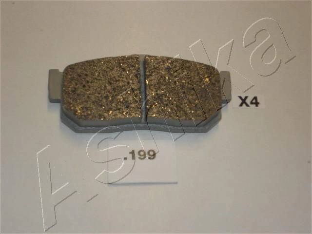 Тормозные колодки дисковые, комплект ASHIKA C5FCM ZG 51-01-199 6231078
