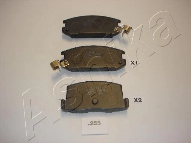 Тормозные колодки дисковые, комплект ASHIKA K 6YXNAB 51-02-255 6231088