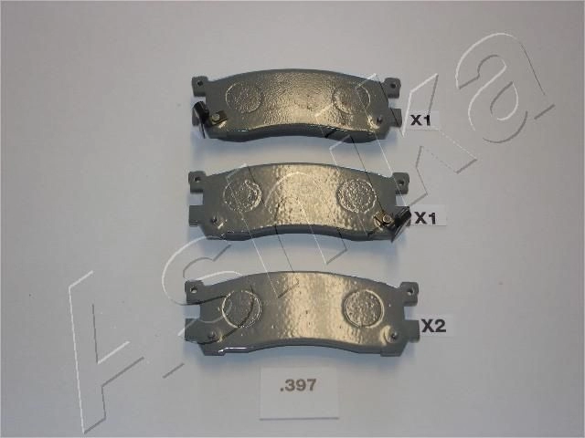Тормозные колодки дисковые, комплект ASHIKA 6231122 51-03-397 YKQ6Z D изображение 0