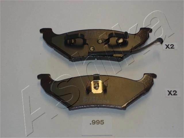Тормозные колодки дисковые, комплект ASHIKA 51-09-995 MZO QQ 6231166