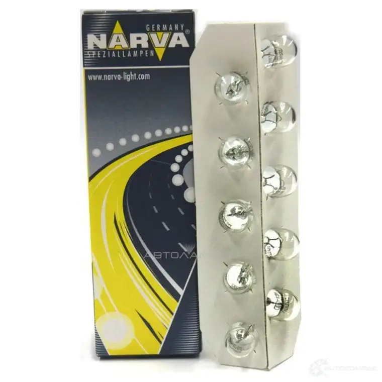 Лампа W5W STANDART 5 Вт 12 В NARVA 1439693786 70715 6KZ 3JR - Изображение 1