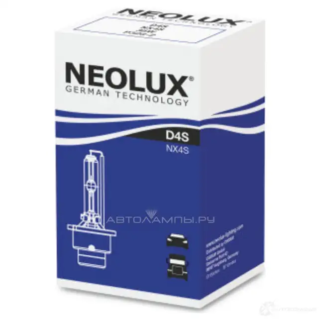 Лампа ксеноновая D4S 35 Вт 42 В 4300K NEOLUX 1439693558 D4SNX4S IC1 EZPV - Изображение 1