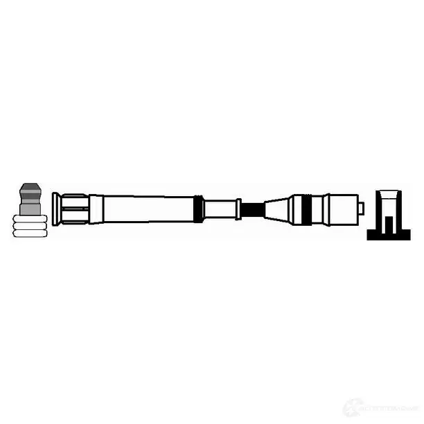 Высоковольтный провод зажигания NGK UEO6F 38704 165488 219 040