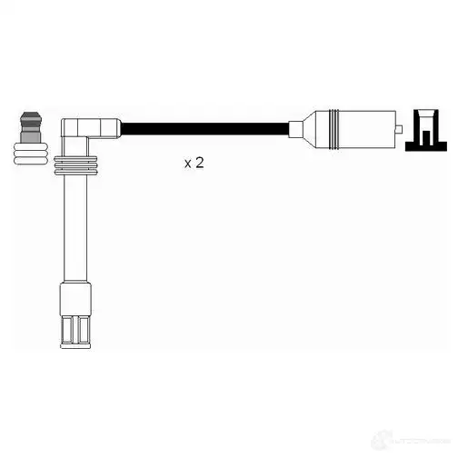 Высоковольтные провода зажигания, комплект NGK RC -AD1102 164867 2348 FK0MD9 изображение 0
