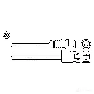 Лямбда зонд, кислородный датчик NGK OZ A446-E14 1837 BGLVO3 164680 изображение 0