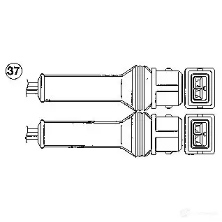 Лямбда зонд, кислородный датчик NGK 0274 L7IU3 OZ A527-E22 164036 - Изображение 1