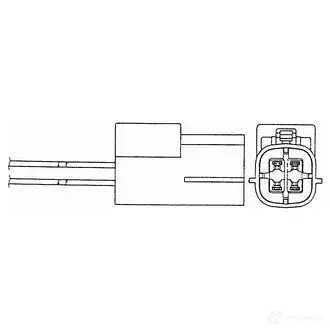 Лямбда зонд, кислородный датчик NGK OZA544- N8 KL8VPW 1804 164658 - Изображение 1