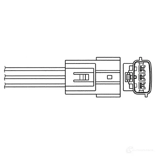 Лямбда зонд, кислородный датчик NGK OZA4 46-E64 1737 164611 EHSJ9D - Изображение 1