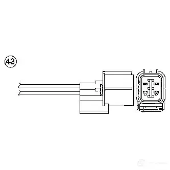 Лямбда зонд, кислородный датчик NGK 1593 OZ A333-H8 J7LO6 164535 - Изображение 1