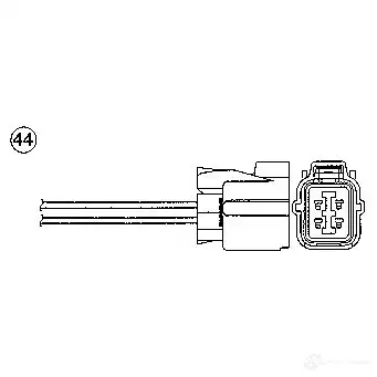 Лямбда зонд, кислородный датчик NGK 163929 LW9V896 OZA614 -H3 0071 изображение 0