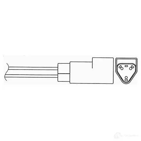 Лямбда зонд, кислородный датчик NGK O TD5F-3E1 0023 ZNAP6 163884 изображение 0