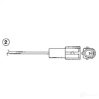 Лямбда зонд, кислородный датчик NGK 163991 DH9SV 0198 OZA25-F 12 изображение 0