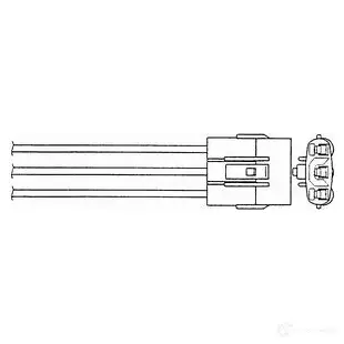 Лямбда зонд, кислородный датчик NGK 164024 OZA21-F 3 0256 NRG2A - Изображение 1