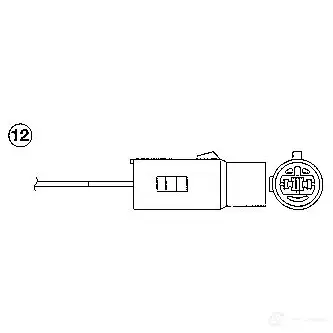 Лямбда зонд, кислородный датчик NGK O ZA428-E4 163945 3HS9I2Q 0132 - Изображение 1