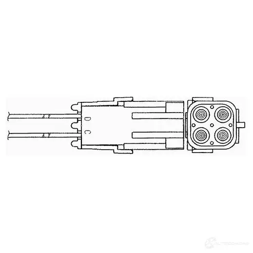 Лямбда зонд, кислородный датчик NGK TR5RJL 1628 OZA659-EE 41 164554 - Изображение 1