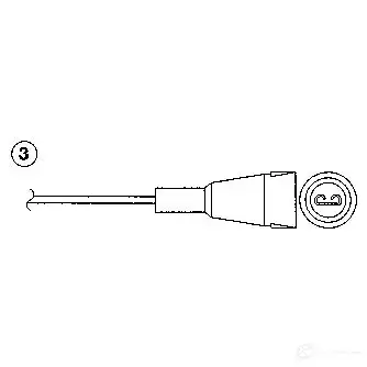 Лямбда зонд, кислородный датчик NGK 0142 R1OD81U O ZA401-E51 163952 изображение 0