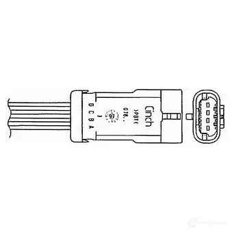 Лямбда зонд, кислородный датчик NGK OZA65 9-EE54 7859 8U74OVL 167487 - Изображение 1