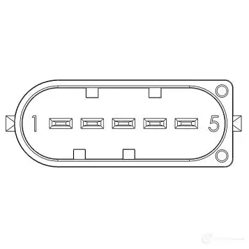 Расходомер воздуха NGK 96528 EPBM FN5-D024H 168452 20QVU - Изображение 1