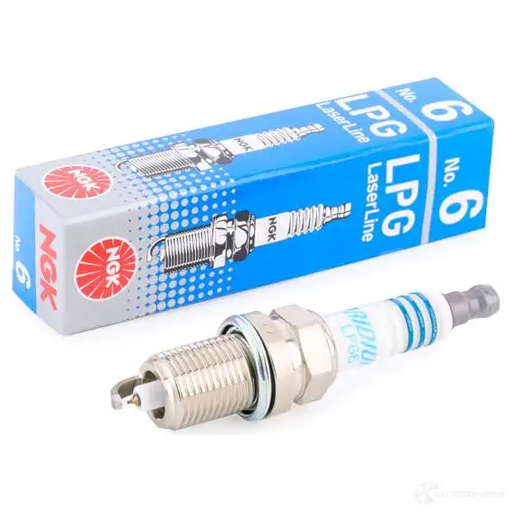 Свеча зажигания иридиевая lpg laser line NGK 1565 LL6 LPG Laser Line 6 164519 изображение 2