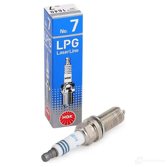 Свеча зажигания иридиевая lpg laser line NGK LPG Laser Line 7 1640 LL7 164562 изображение 0