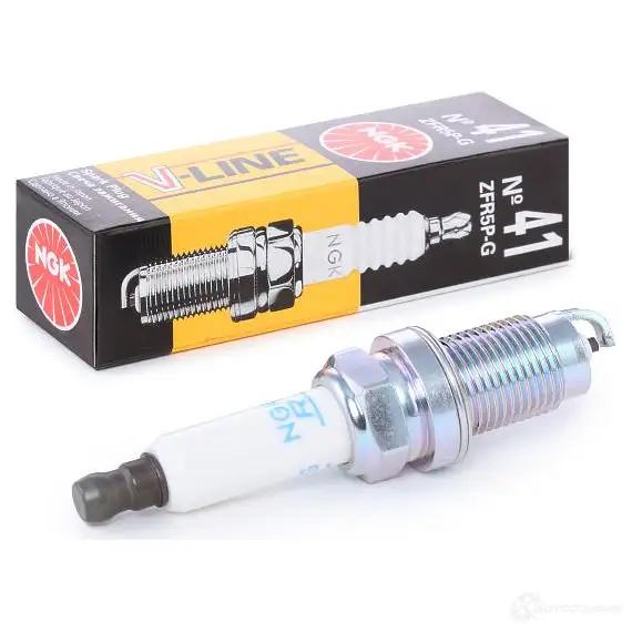 Свеча зажигания никелевая v-line NGK VLINE41 1439768062 UR7S Q - Изображение 1