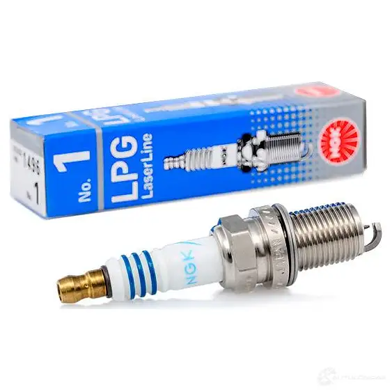 Свеча зажигания иридиевая lpg laser line NGK 1439768483 QZC LHB4 LPG1 - Изображение 1