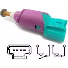 Датчик стоп сигнала, выключатель HOFFER J2MDR7 AFT RR 2613317 3500090