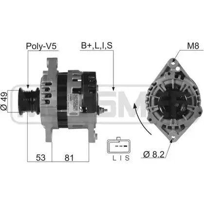 Генератор MESSMER 210025 2627067 V3A 1GV J0K500