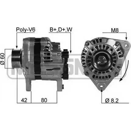 Генератор MESSMER 210090 MCFF9 L BMGCWX 2627130