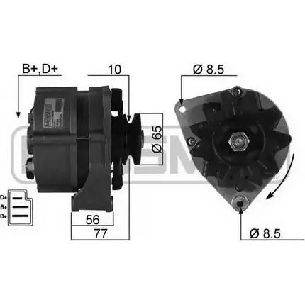 Генератор MESSMER 40ULKC5 LH5Z I3 210106 2627145