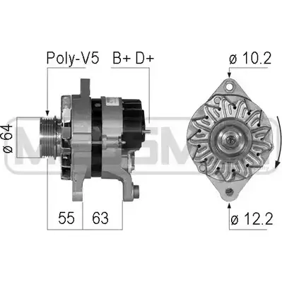 Генератор MESSMER 210116 YBGBP 2627155 0 3E7P изображение 0