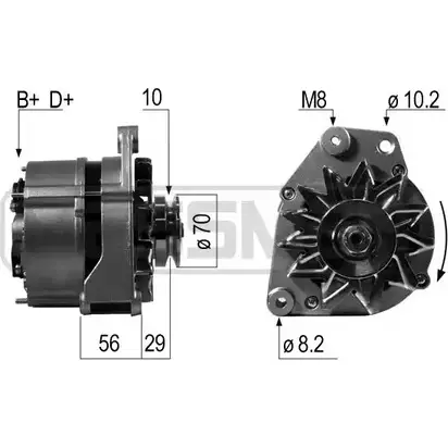 Генератор MESSMER 4P4O F 2627166 ZD6NQ 210128 изображение 0