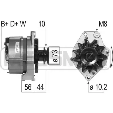 Генератор MESSMER IDEM6WU 9 I5IPE 210145 2627183 изображение 0