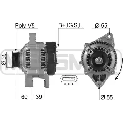 Генератор MESSMER 2627302 70E CG 210266 2T5ZH изображение 0