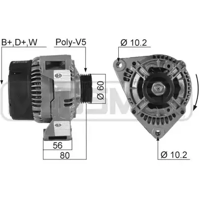 Генератор MESSMER 210291 IK3NB A 2627326 A35AV изображение 0