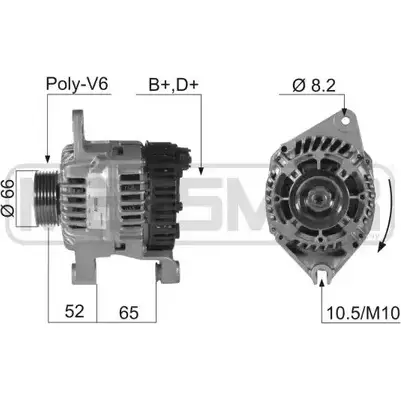 Генератор MESSMER 1 6YPX6I 2627372 210338 T64U6NJ