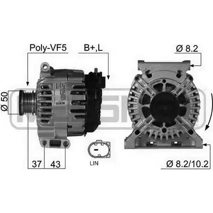 Генератор MESSMER X5 NZHLS 2627426 9OI4M 210395