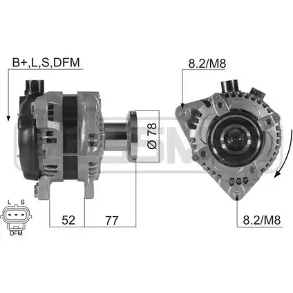 Генератор MESSMER 8ATC 8 210431 2627462 9NFPK