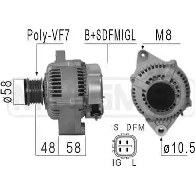 Генератор MESSMER HOG54 210577 2627601 QJMXU S